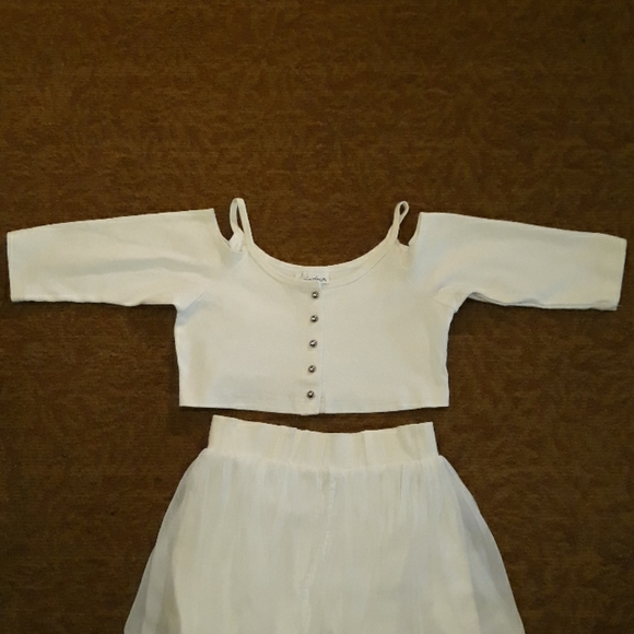 ✔2pcs halter top skirt set - Picture 2 of 8